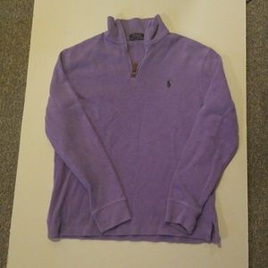Mens Polo Quarter Zip